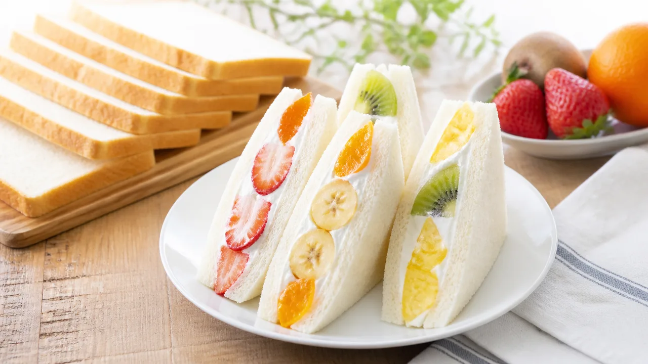 フルーツサンドの食パンは何枚切りがいい？選び方と作り方のコツ