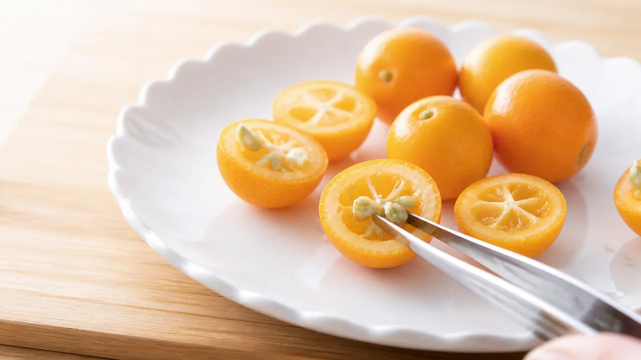 きんかんの種のとり方は?簡単な下処理ときれいに取り除くコツ