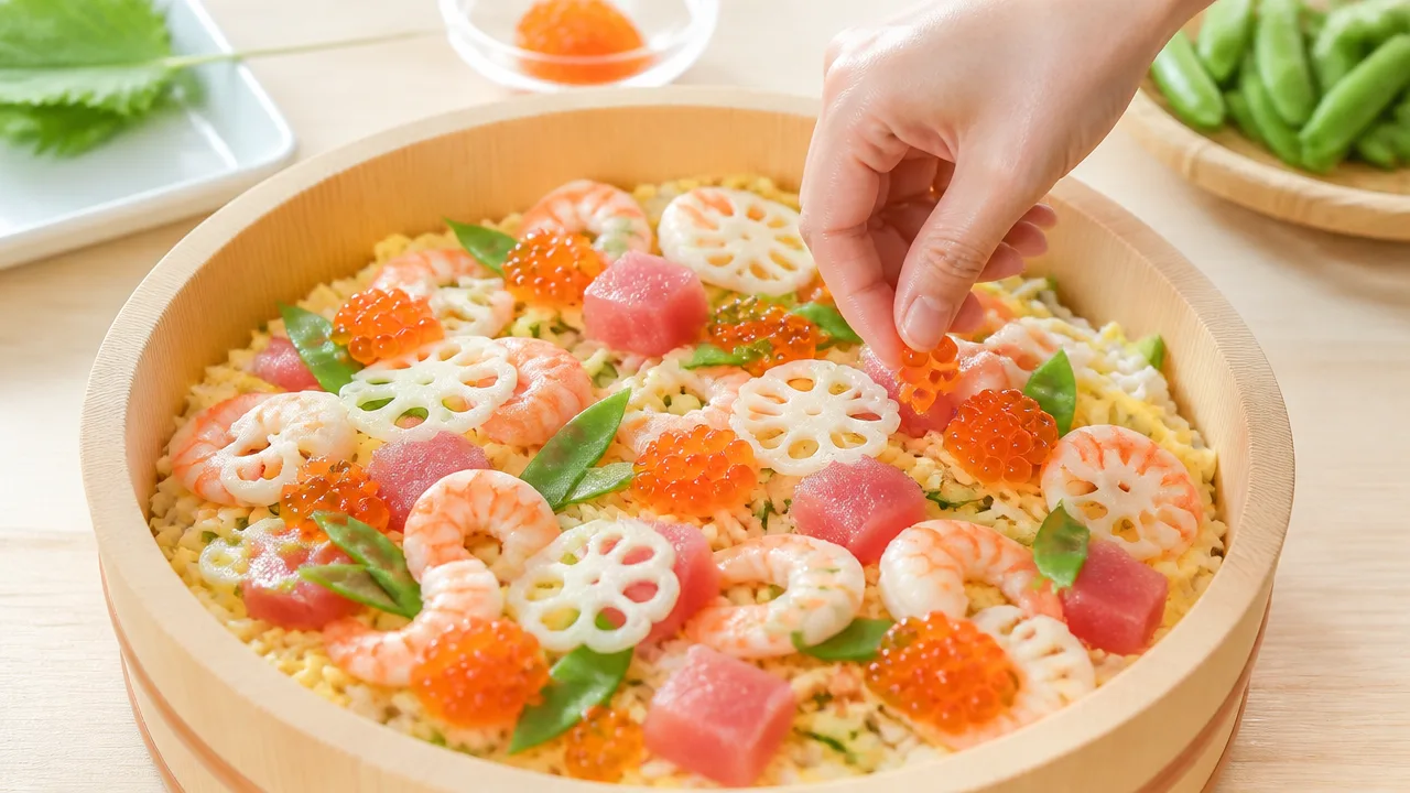 ちらし寿司はいつ作る?具はいつ入れるか手順とタイミングを解説