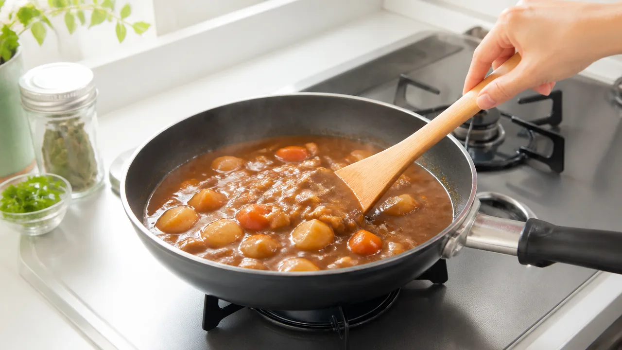 カレーはフライパンと鍋どっちで作る？違いと選び方をやさしく解説