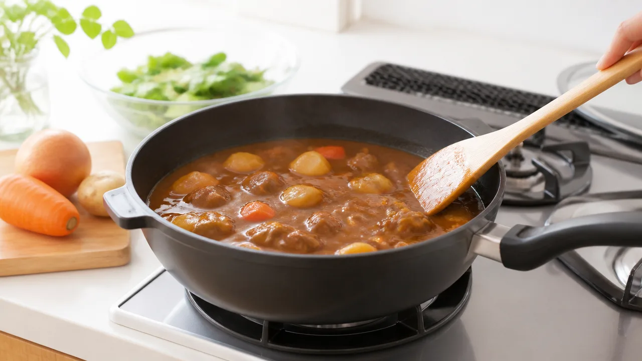 カレーはフライパンと鍋どっちで作る？違いと選び方をやさしく解説