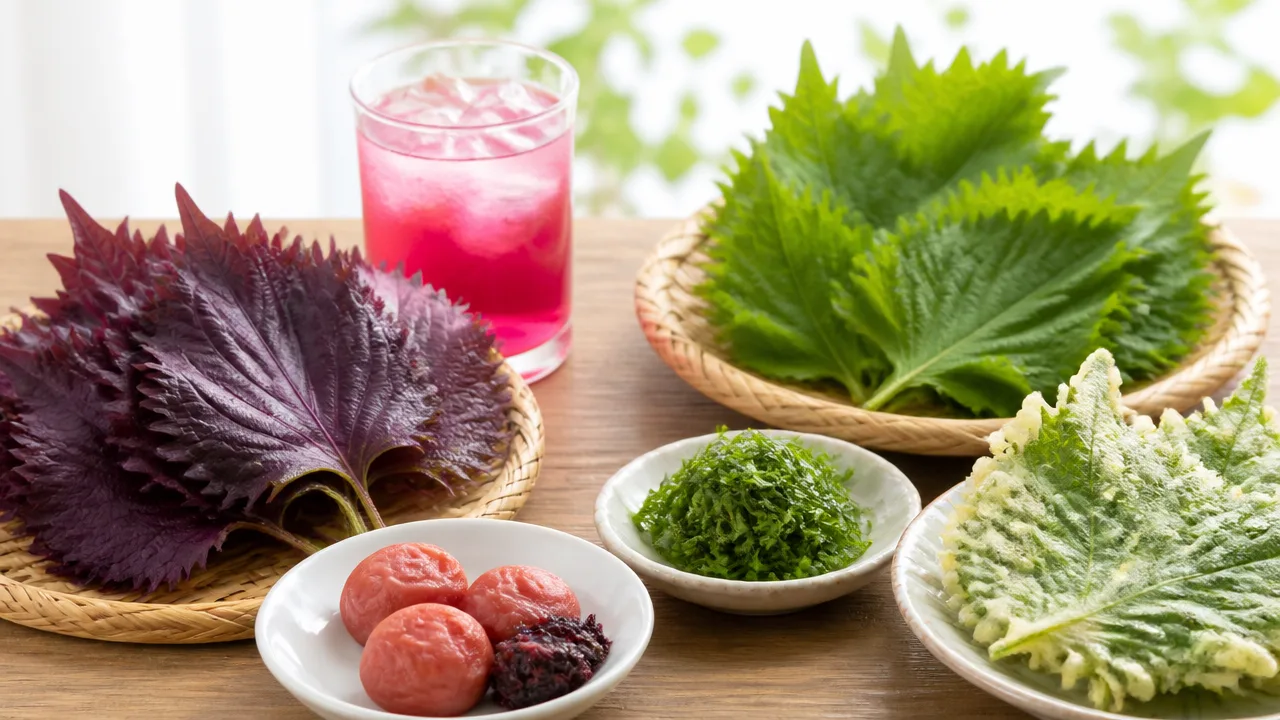 赤しそと青しその違いは？特徴や味、使い分けを解説
