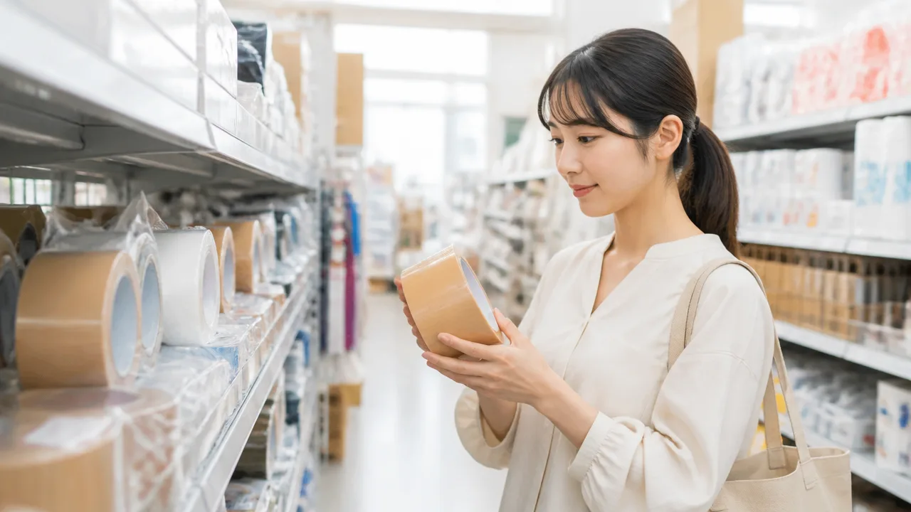 ガムテープはコンビニで買える?取扱店や種類、値段の目安を紹介