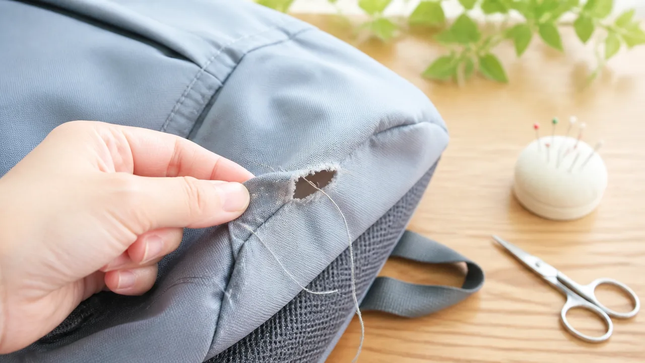リュックが破れたときの縫い方は？手縫いで直すコツを解説