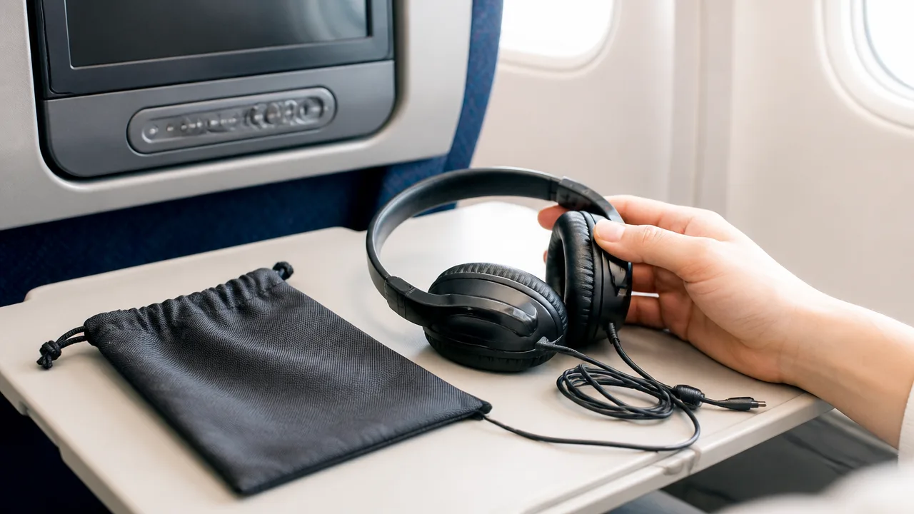 飛行機でイヤホンはもらえる?航空会社別の対応と注意点