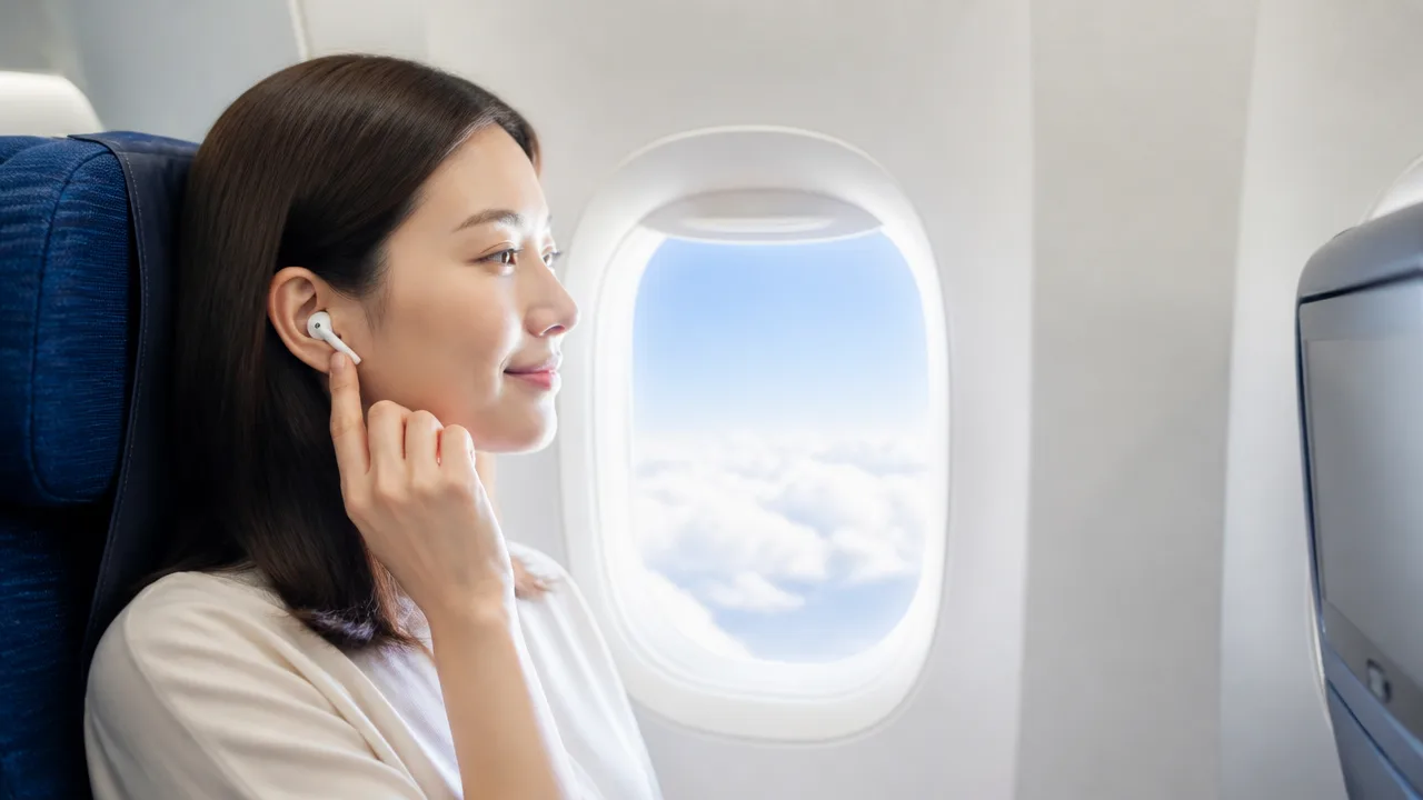 飛行機でイヤホンはもらえる?航空会社別の対応と注意点