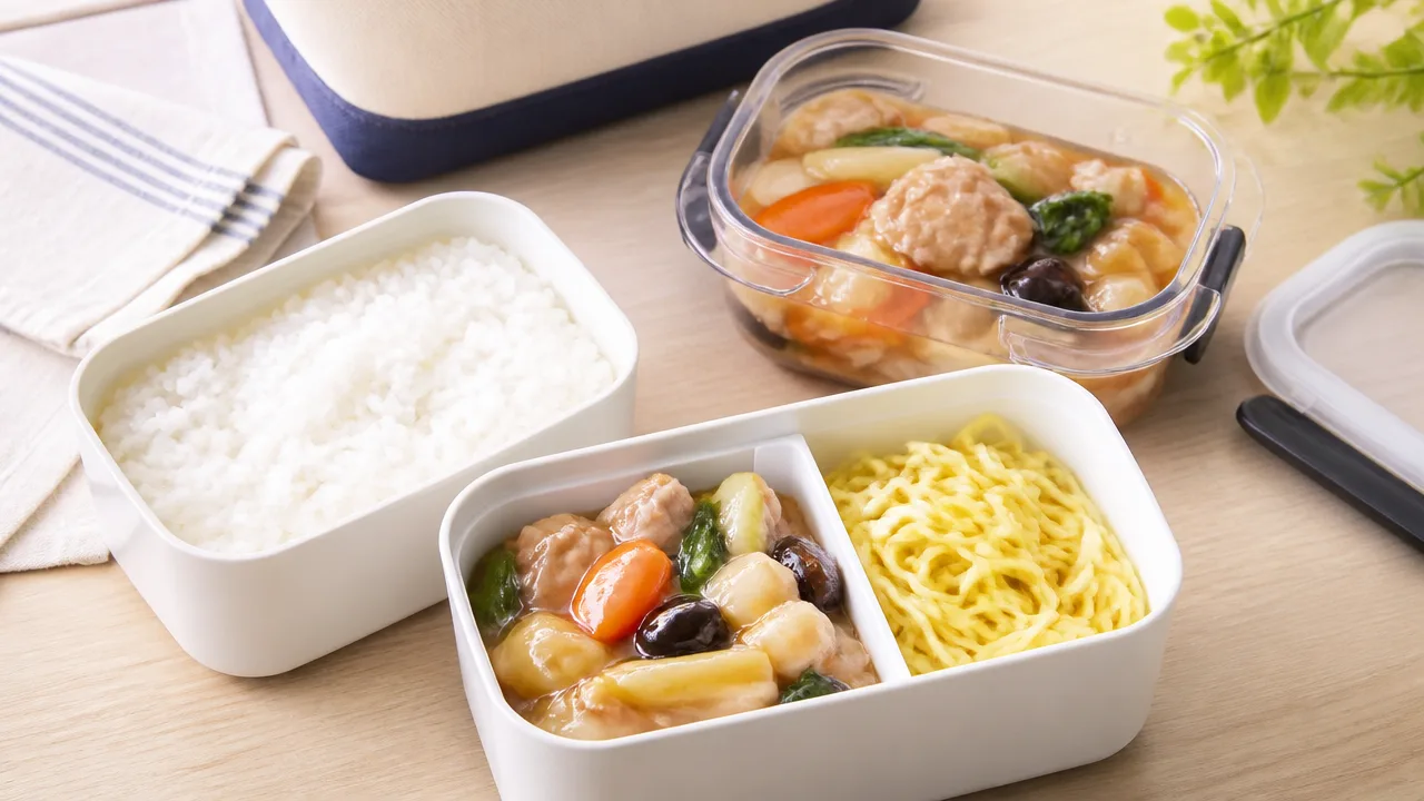 あんかけ弁当の持って行き方|こぼれにくい詰め方と容器選び